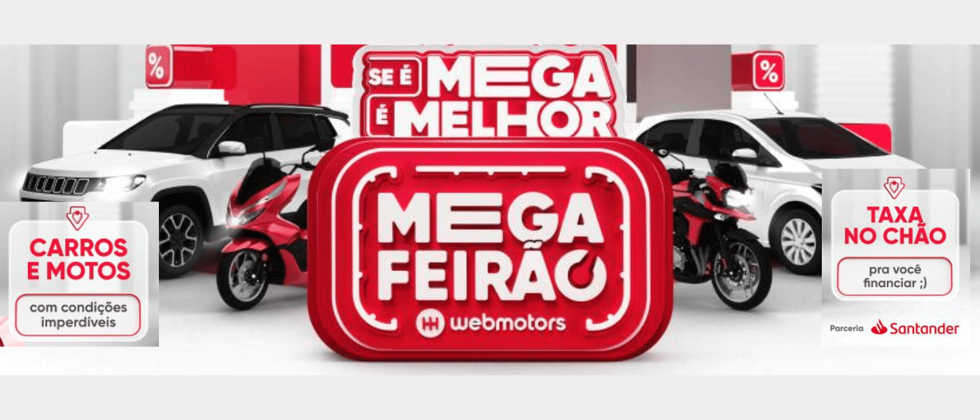 Mega Feirão Webmotors: ofertas imperdíveis!